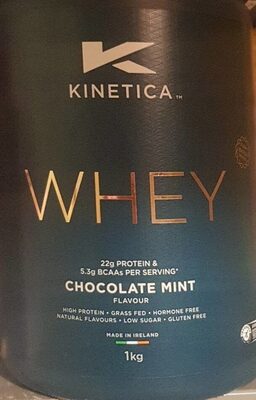 Kinetica whey protein tub