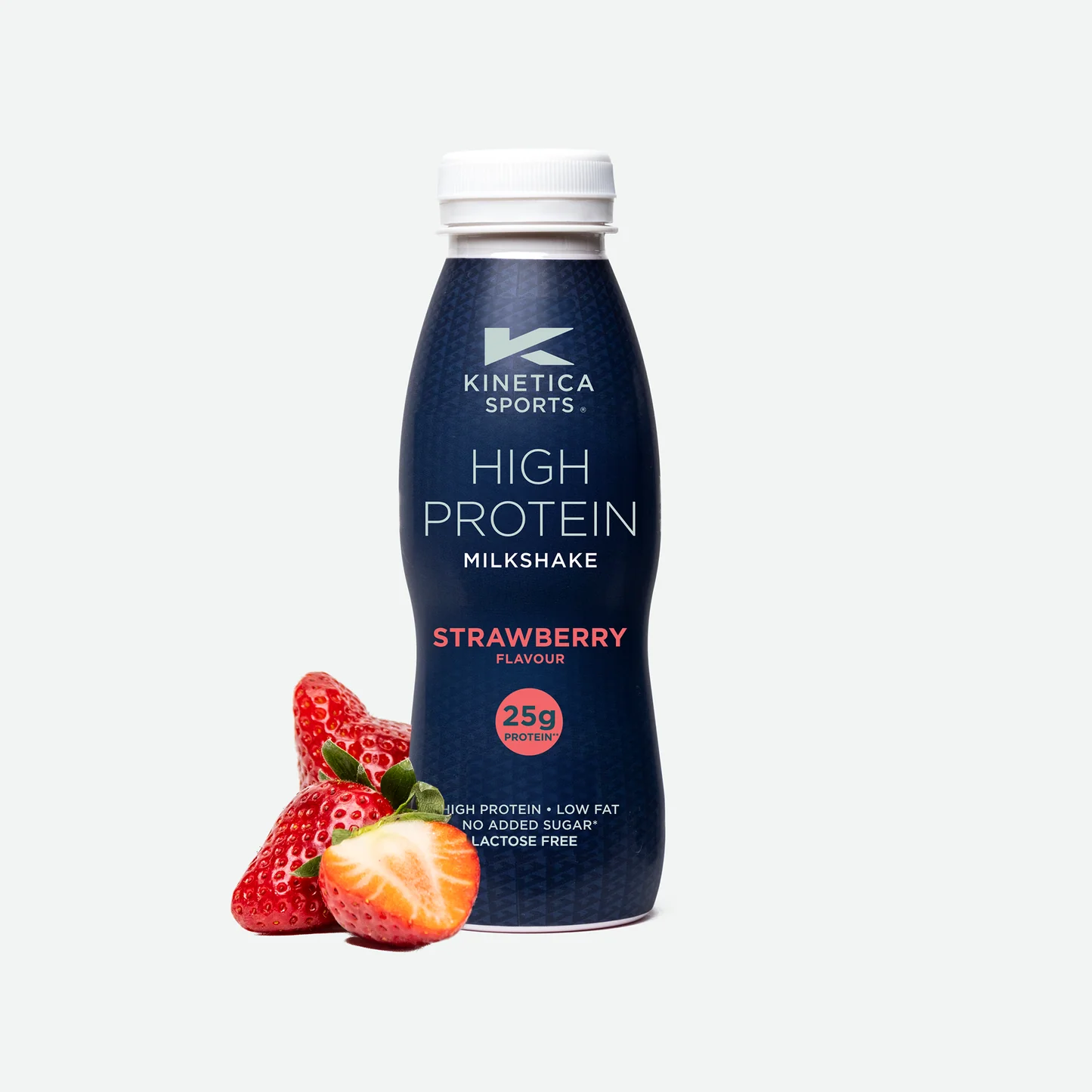 Kinetica High Protein Milkshake, Strawberry