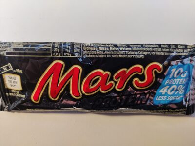 Mars Protein bar wrapper